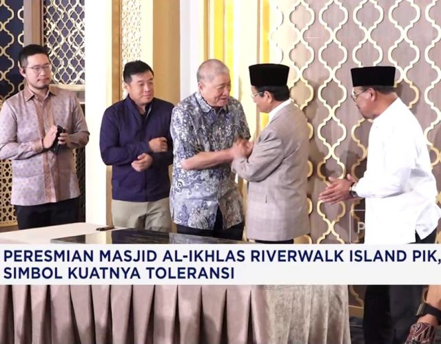 Peresmian Masjid Al-Ikhlas PIK