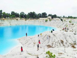 Danau Kaolin Air Bara Bangka, Danau kaolin Terindah Yang ada di Indonesia