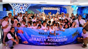 Baksos ke Jakarta Aquarium Bersama Saung Baca GARPU