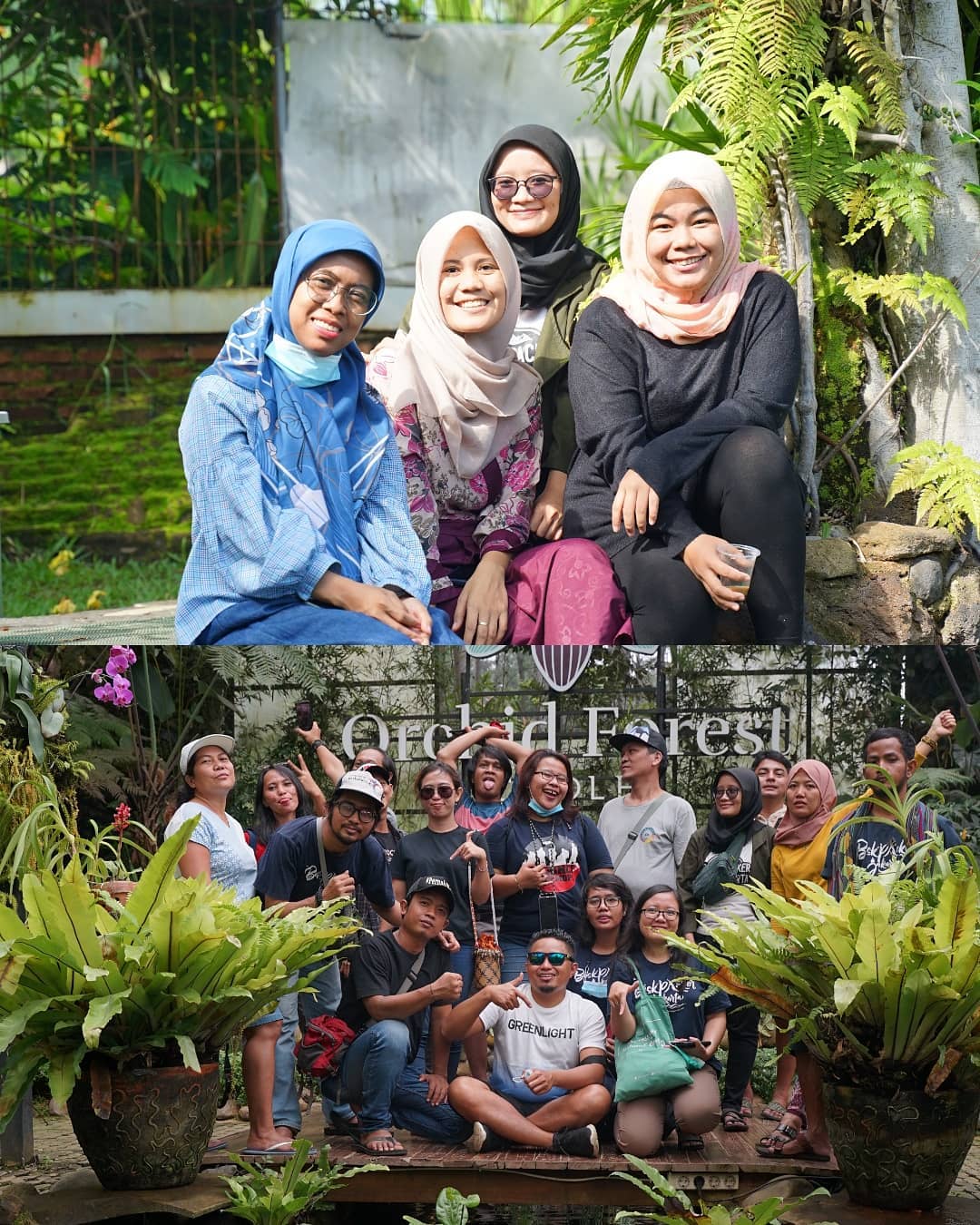 kopdar admin backpacker jakarta 2021 - liburan ke orchid forest