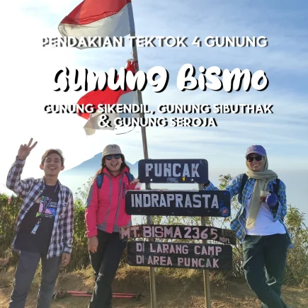 Tektok 4 Gunung di Jawa Tengah Bareng Backpacker Jakarta