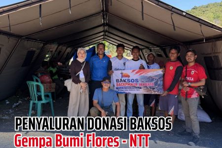 penyaluran dana baksos flores